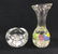 Glass Art Candlestick Ashtray Designer Joe Rice Lot - 2
