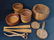 18 Piece Dansk Malaysia Wooden Kitchen Set