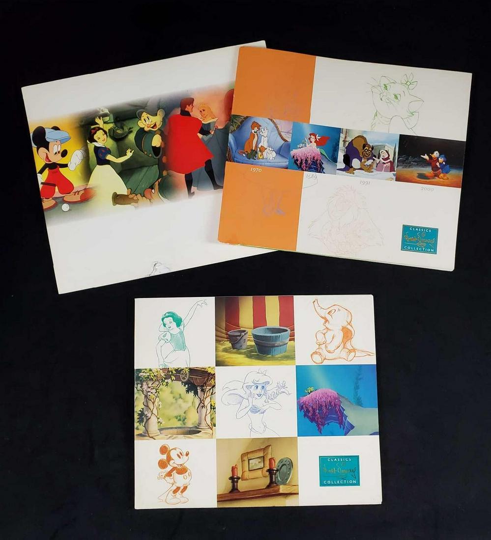 Walt Disney Classics Collection Catalog Lot Of Three (1 of 10)