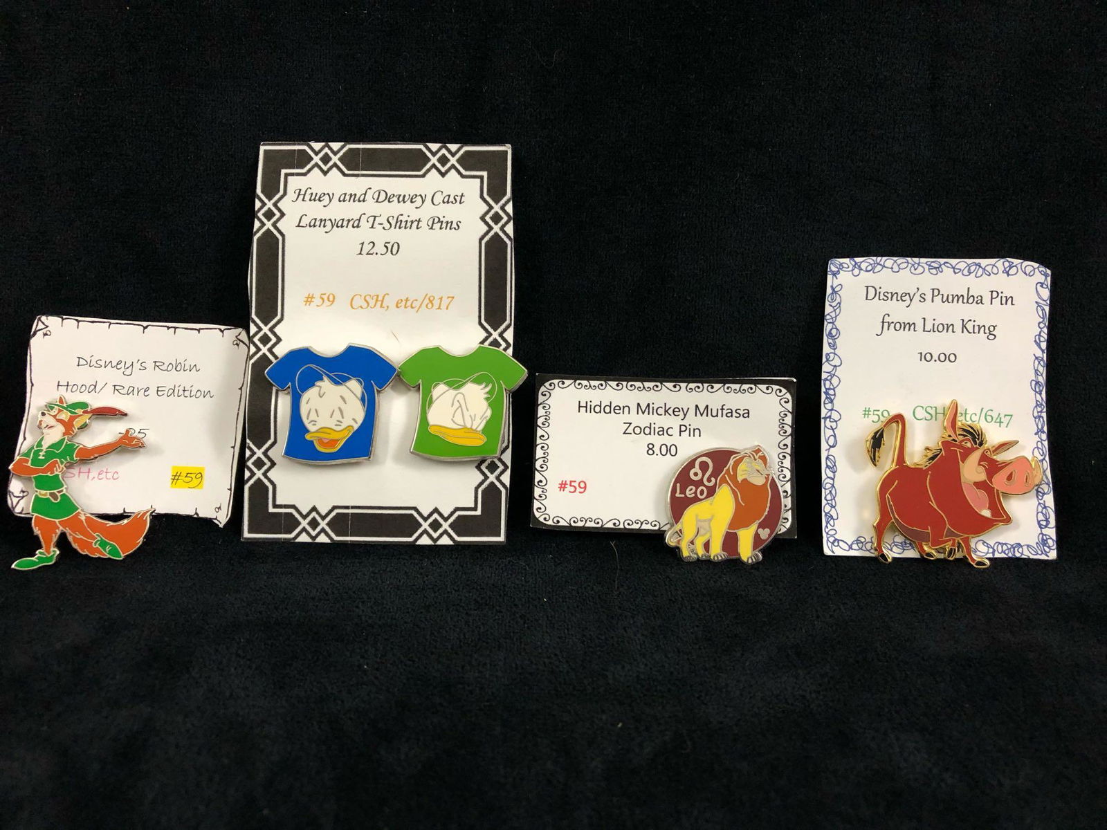 Authentic Official Collectible Disney Pins Lot Of 5 (1 of 5)