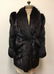 SAGA Ranch Mink with Black Fox Trim Fur Coat