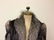 SAGA Ranch Mink with Indigo Fox Tux and Collar Fur Coat - 2