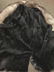 Black Leather Coat Indigo Fox Collar Fur Jacket - 7