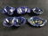 Lot of 5 Blue Floral Ceramic Stoneware - 2