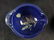 Lot of 5 Blue Floral Ceramic Stoneware - 6