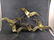 Signed Curtis Jere Brass Seagull BIRDS Wall Sculpture