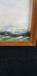 Acrylic Winter Barn Scene Signed H. Lazarus - 2