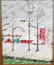 Acrylic Winter Barn Scene Signed H. Lazarus - 3