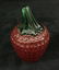 Glass Art designer Joe Rice Strawberry Candlestick Lot - 2