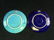 2 Blue Stoneware Bicentennial Display Plates 200 Years - 5