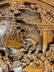 Round Oriental Carved Wooden Table - 7