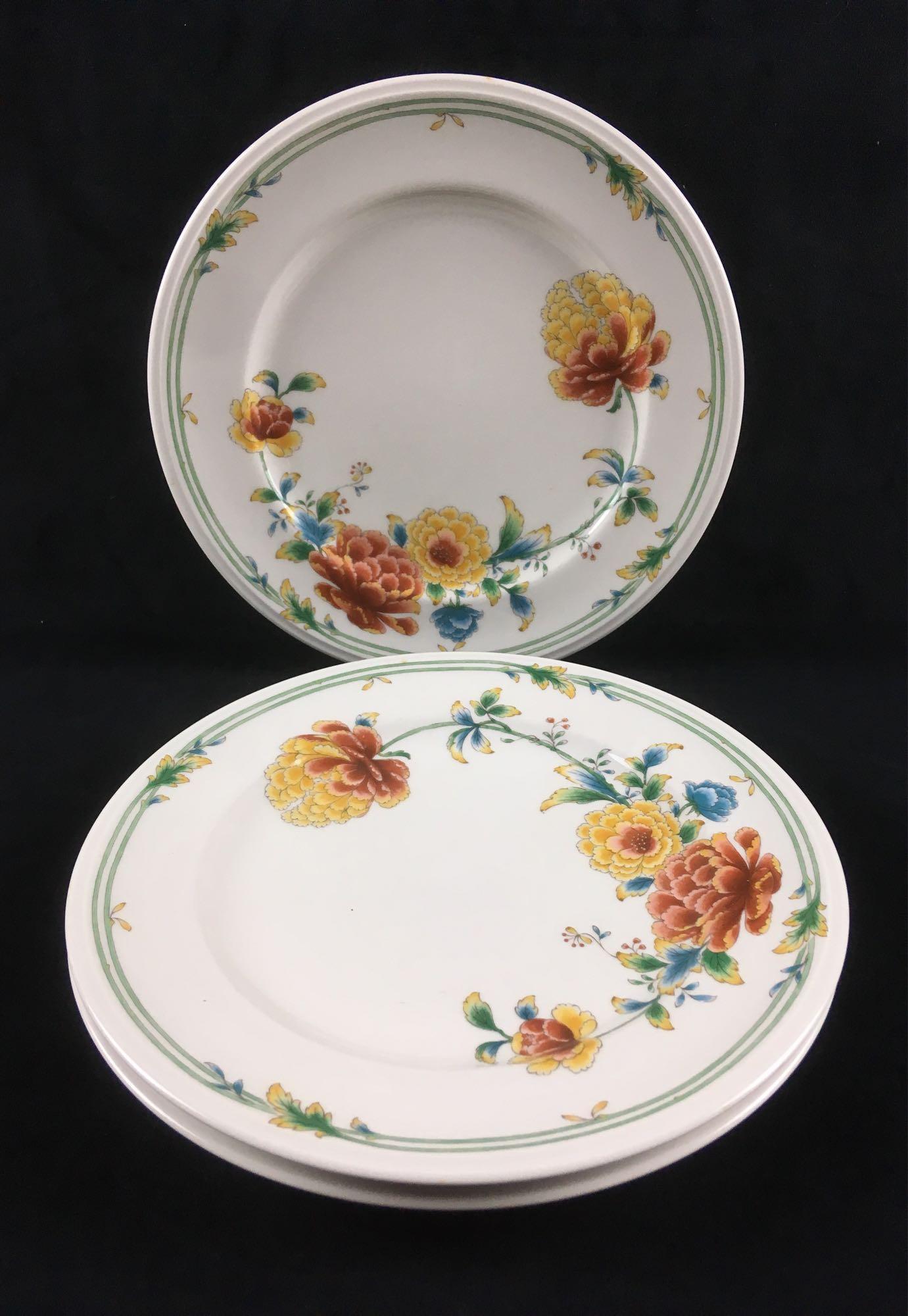 Vintage Noritake Dinner Plate Set (1 of 5)