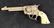 Vintage Gene Autry Bill Hickok Cap Gun W Holster - 6