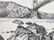 Framed Golden Gate Bridge Etching by Martin Tang - 4