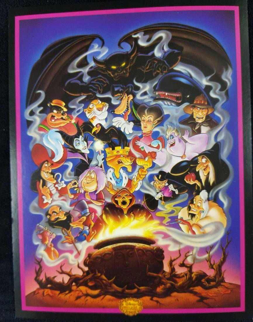 19 Rare Disneyland Postcard Villains Horned King (1 of 4)