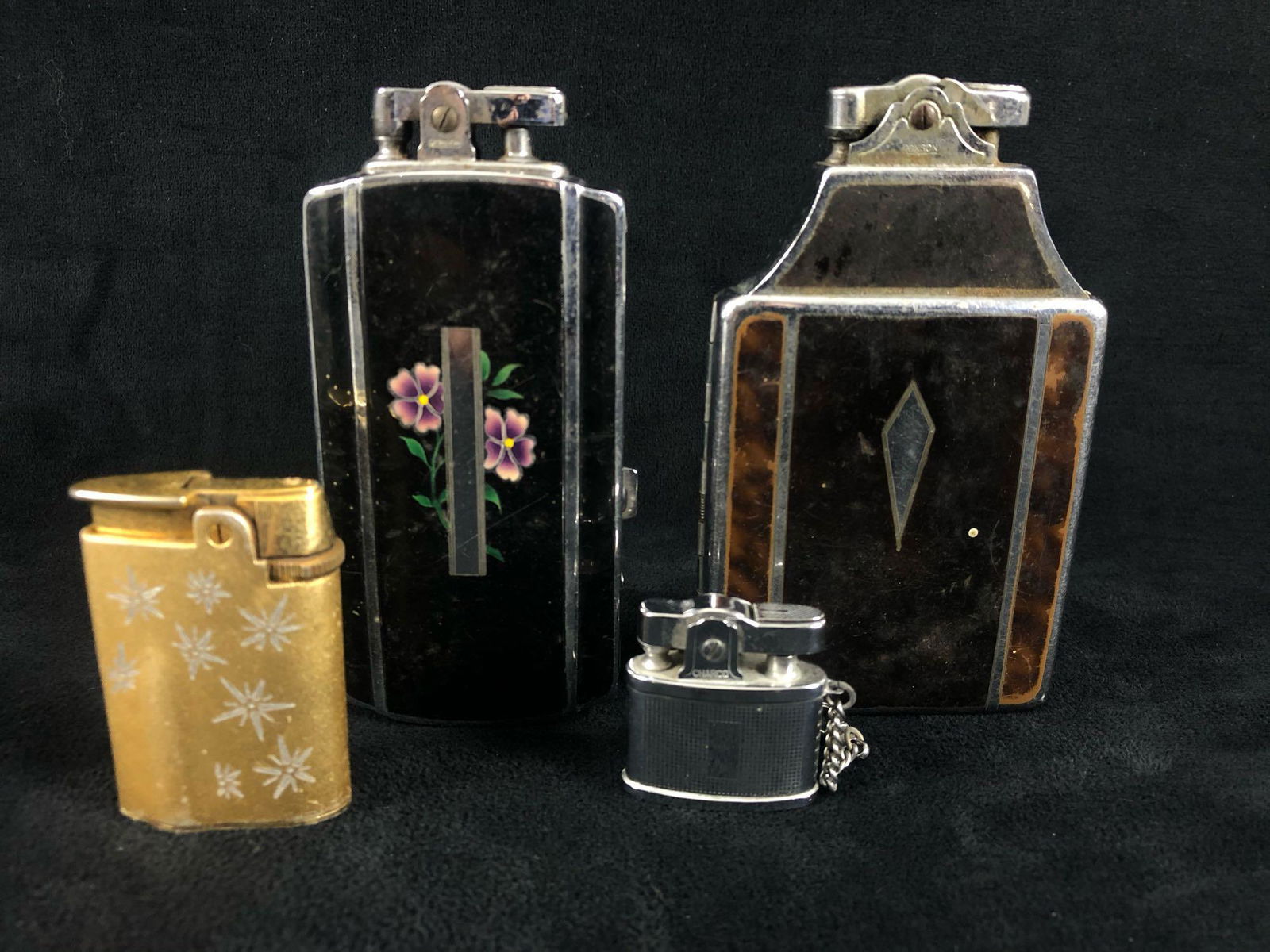 Vintage Lot Of Ronson Lighters / Cigarette Cases (1 of 10)