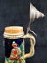 Unique Vintage German Beer Stein Musical Stein Trink, - 6