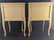 Two Marble Top Vintage Hand Painted Nightstands - 3
