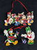 Lot of 10 Walt Disney Company Christmas Wooden - 2