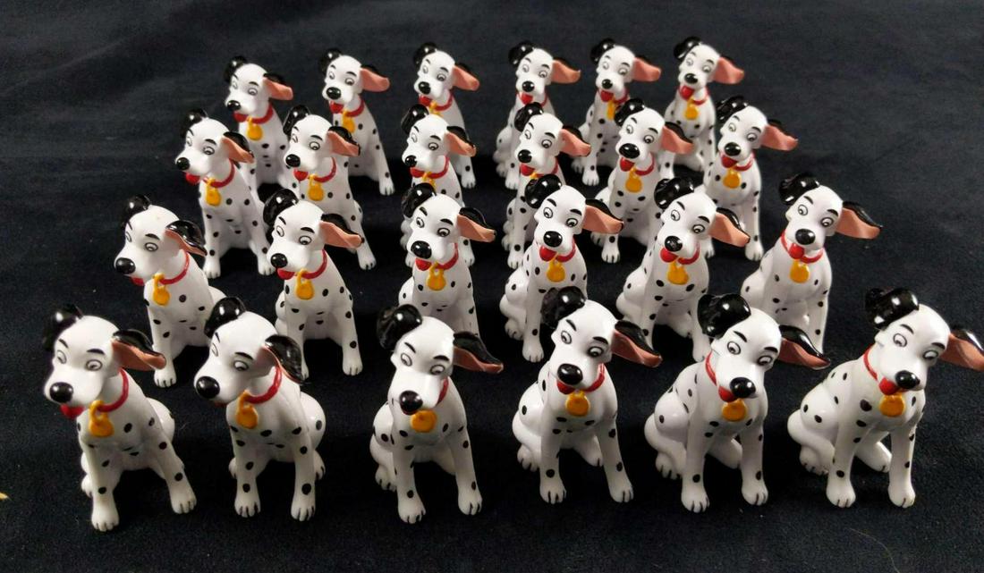 Disney 101 Dalmatians Pongo PVC Figures Lot Of 24 (1 of 7)