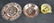 Set of 3 Etched Glass Items