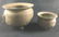 Large Footed Hammered Copper Pot and Small Footed - 10