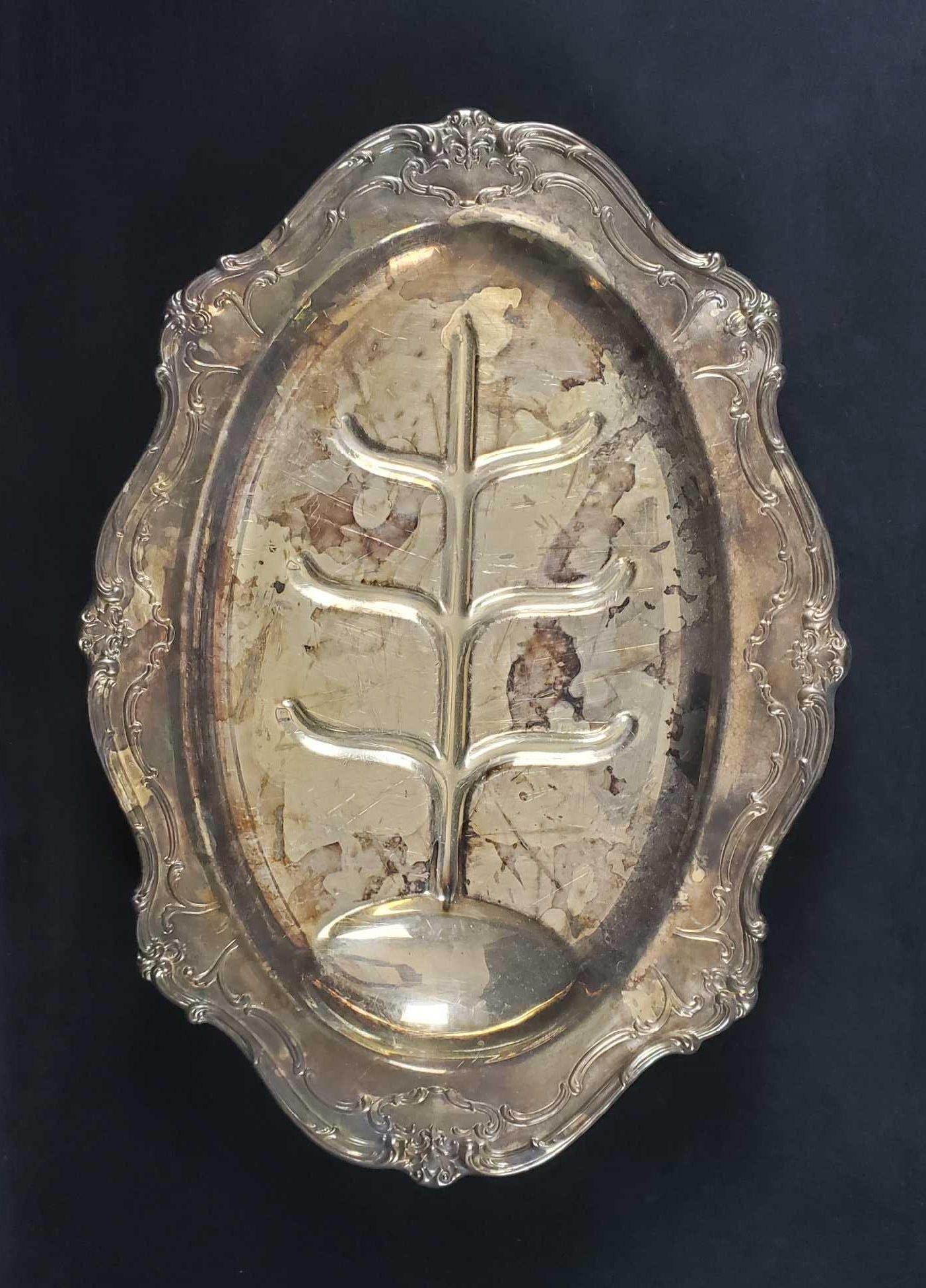 Vintage Gorham Silverplate Serving Tray (1 of 8)