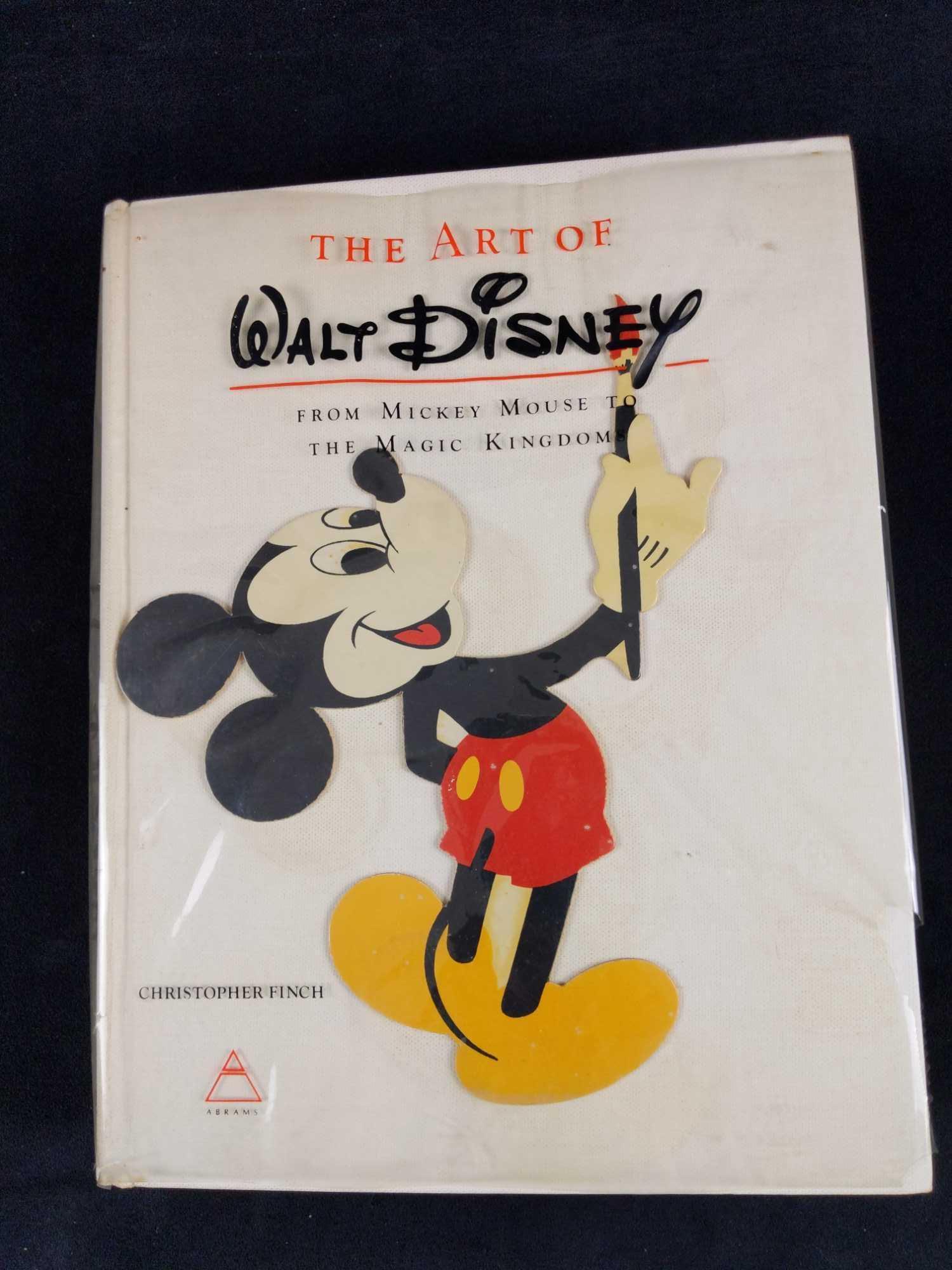 Vintage Art Of Walt Disney 1973 Hardover 1st Ed (1 of 8)