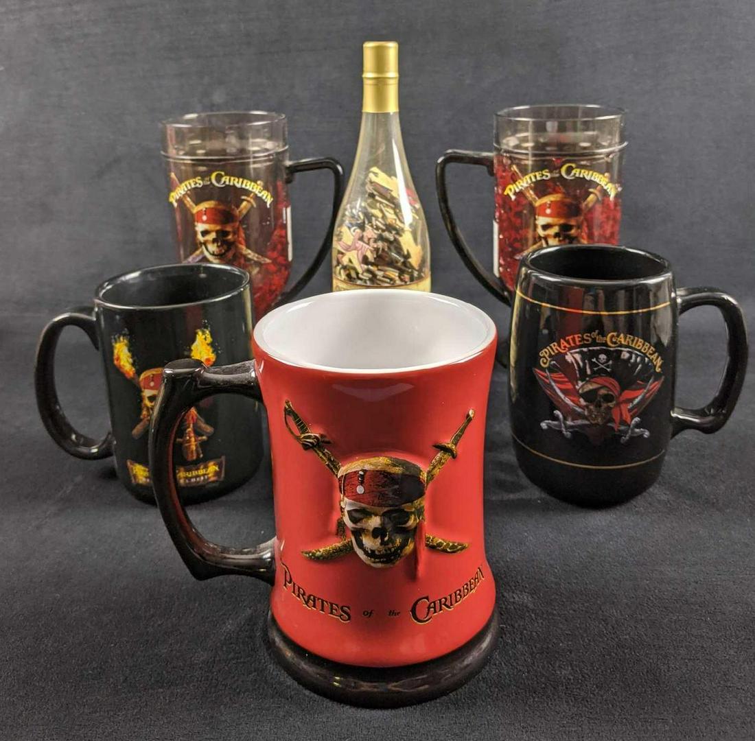 Disney Pirates Of The Caribbean Glasses And Puzzle Lot (1 of 10)