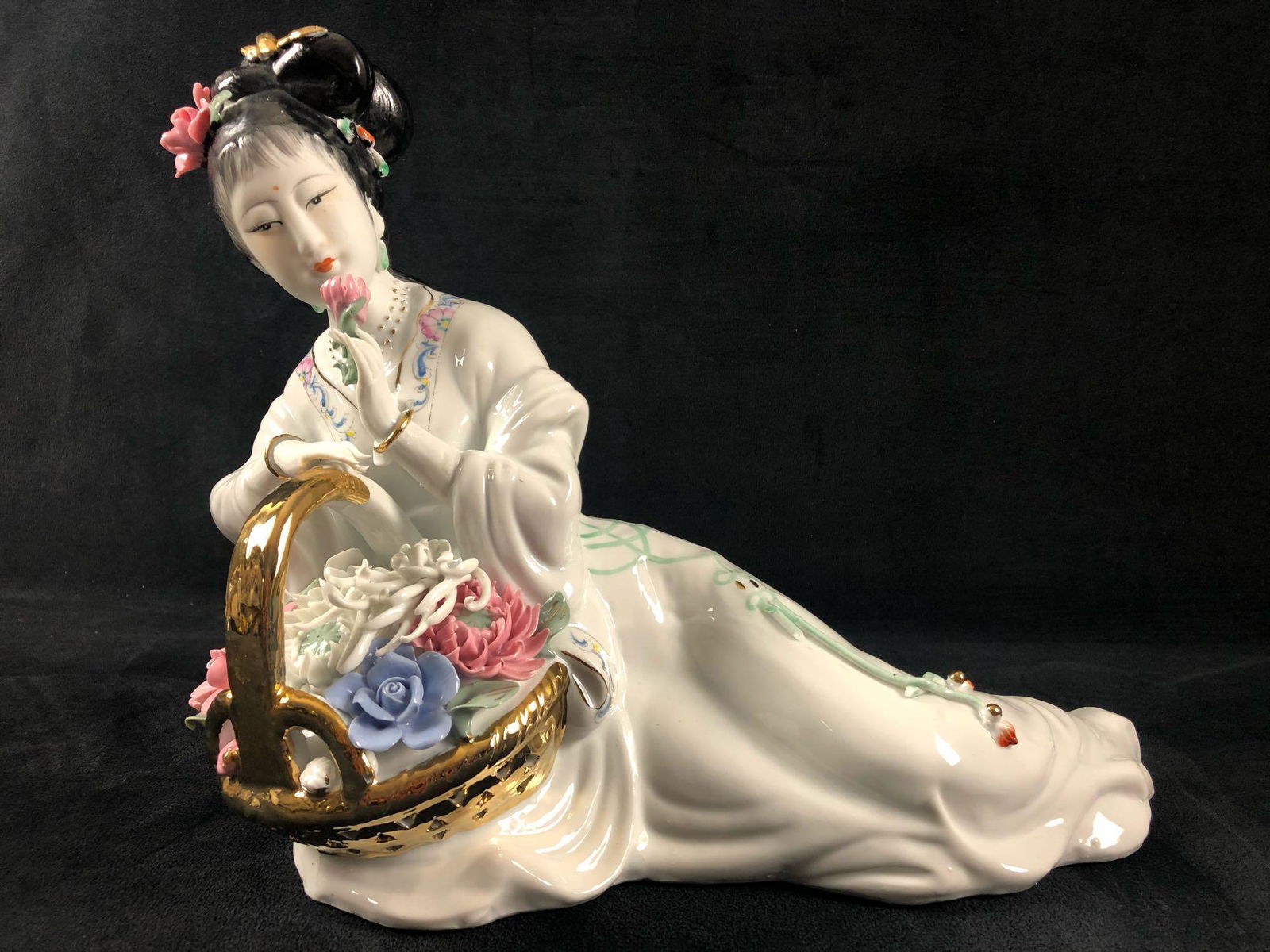 Vintage Stunning Porcelain Chinese Geisha Girl Hand (1 of 9)
