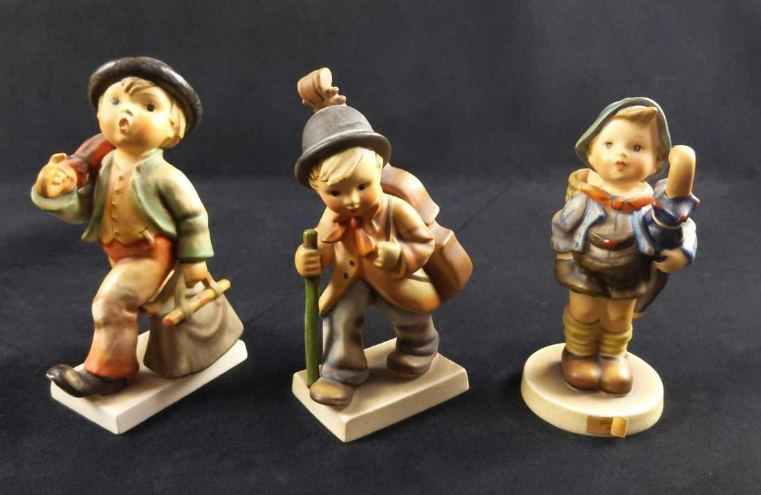 hummel figurine boy with umbrella