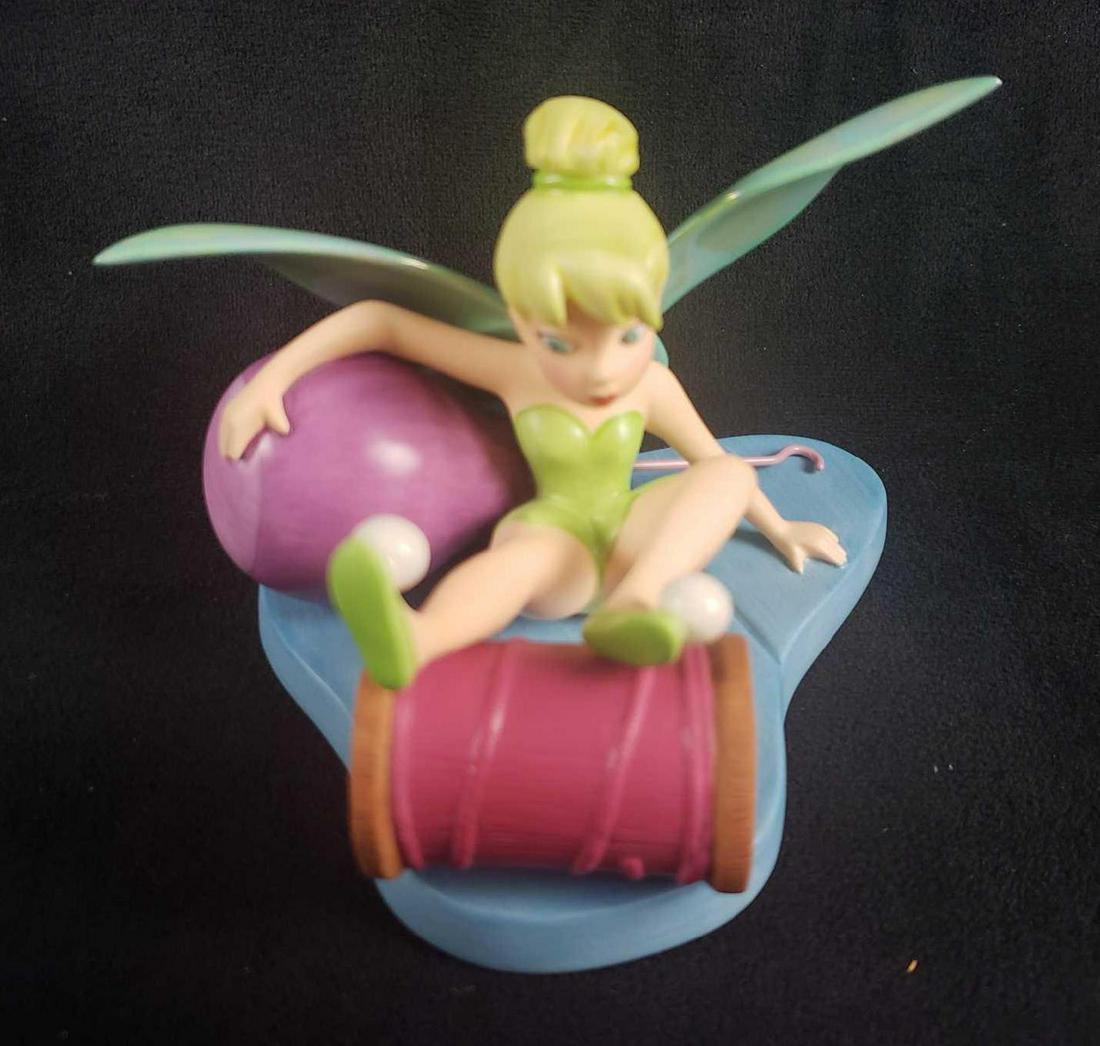 Walt Disney Collectors Society Tinker Bell Figurine: Walt Disney Collectors Society Tinker Bell Figurine. This Tinker Bell figurine is in excellent used condition. The figurine comes in the original packaging with a COA. The figurine depicts Tinker Bell