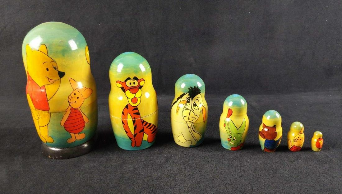 Winnie the pooh russian dolls hotsell