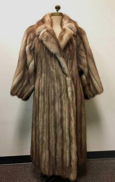 Full Length Fisher Fur Coat (1 of 10)