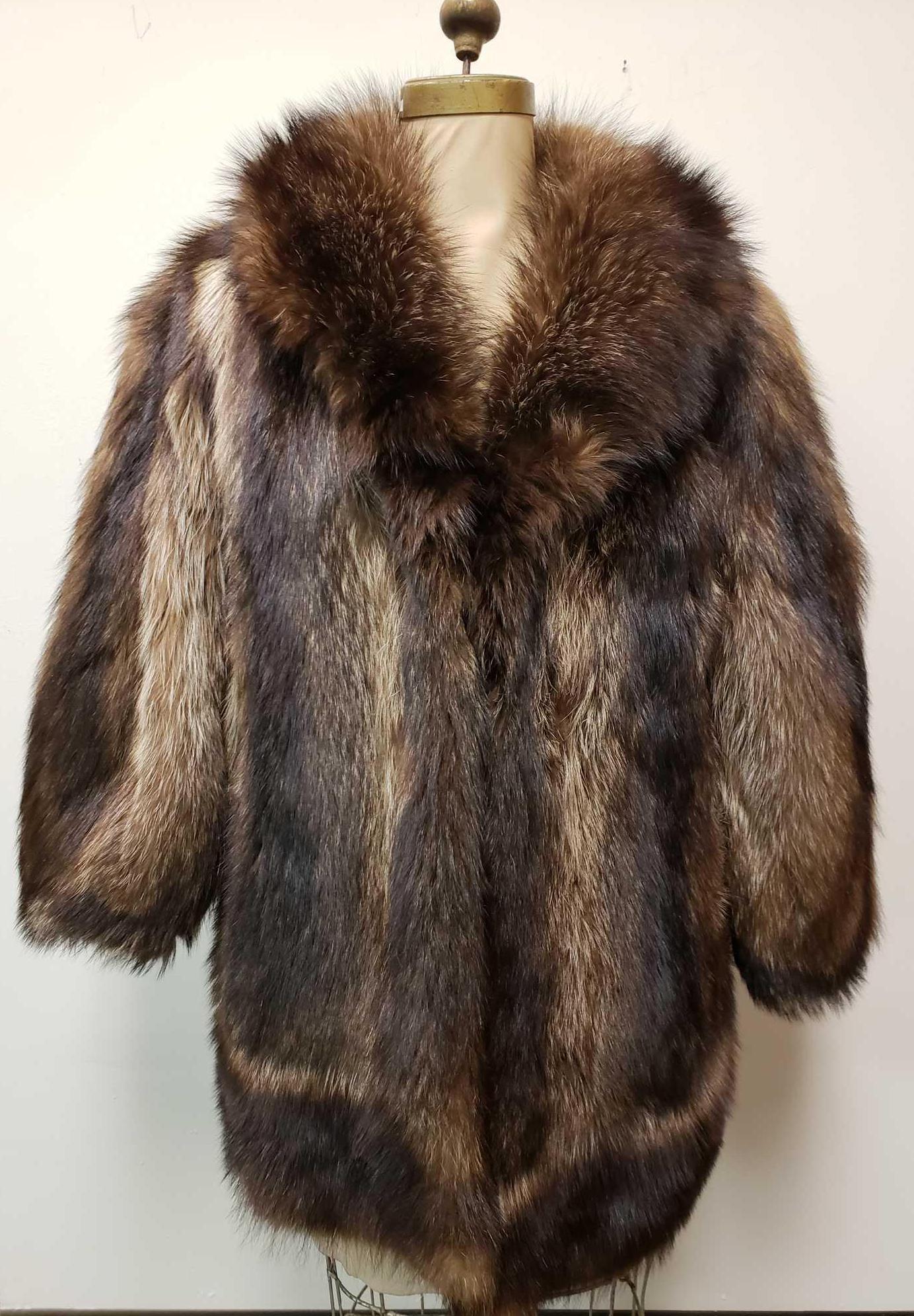 Mid Length Fisher Fur Coat (1 of 5)