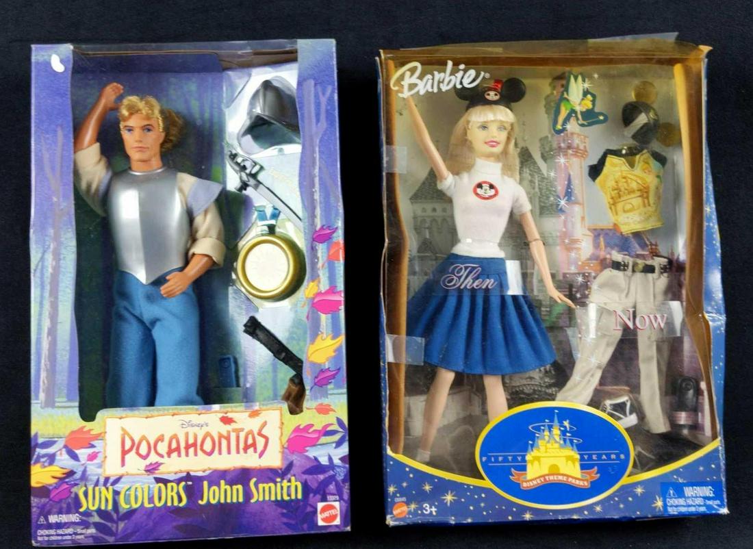 Disney 50 Park Years Barbie Pocahontas John Smith