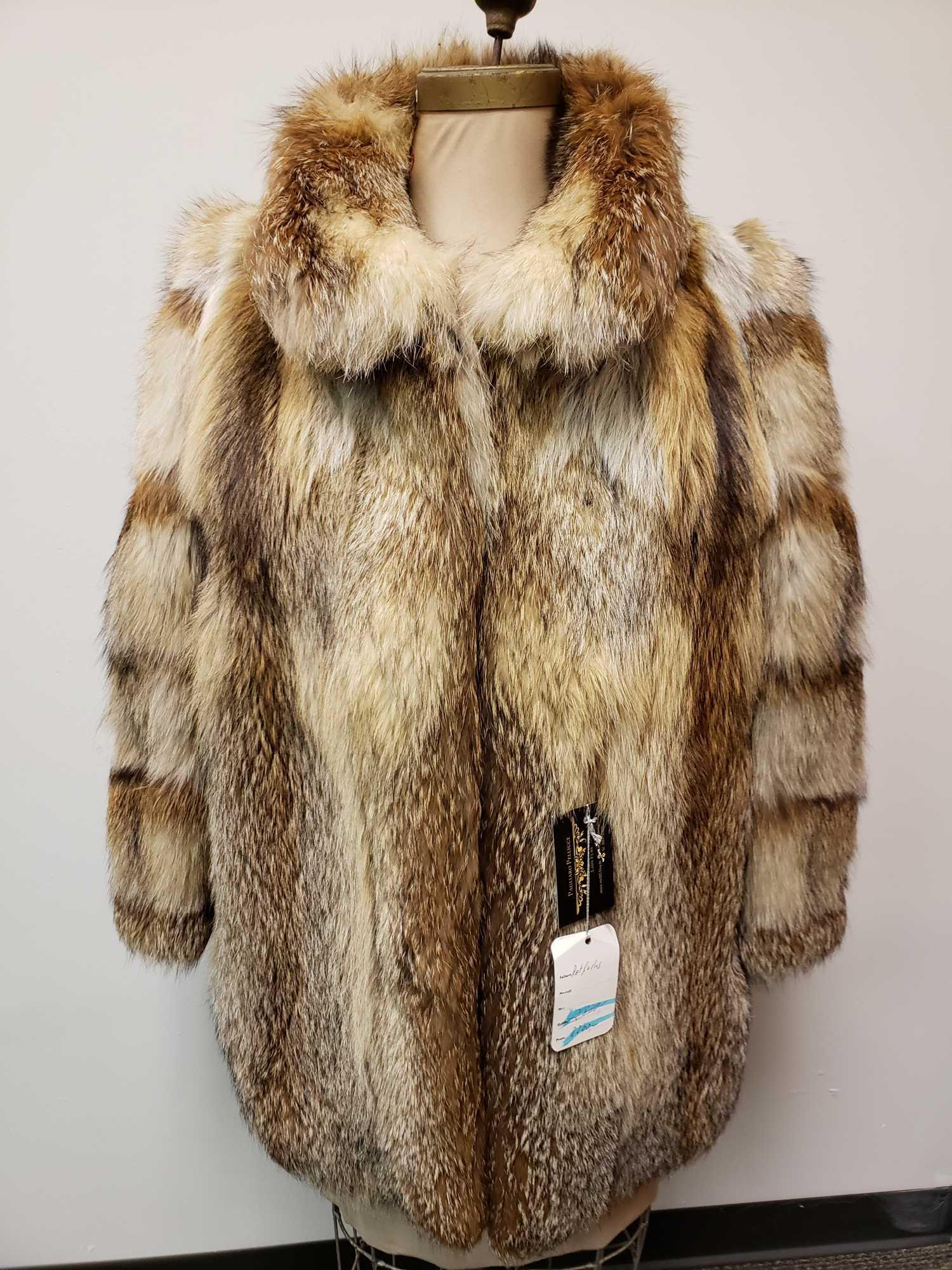 Pelzmoden Norbert Thiede Gray Fox Fur Coat (1 of 7)