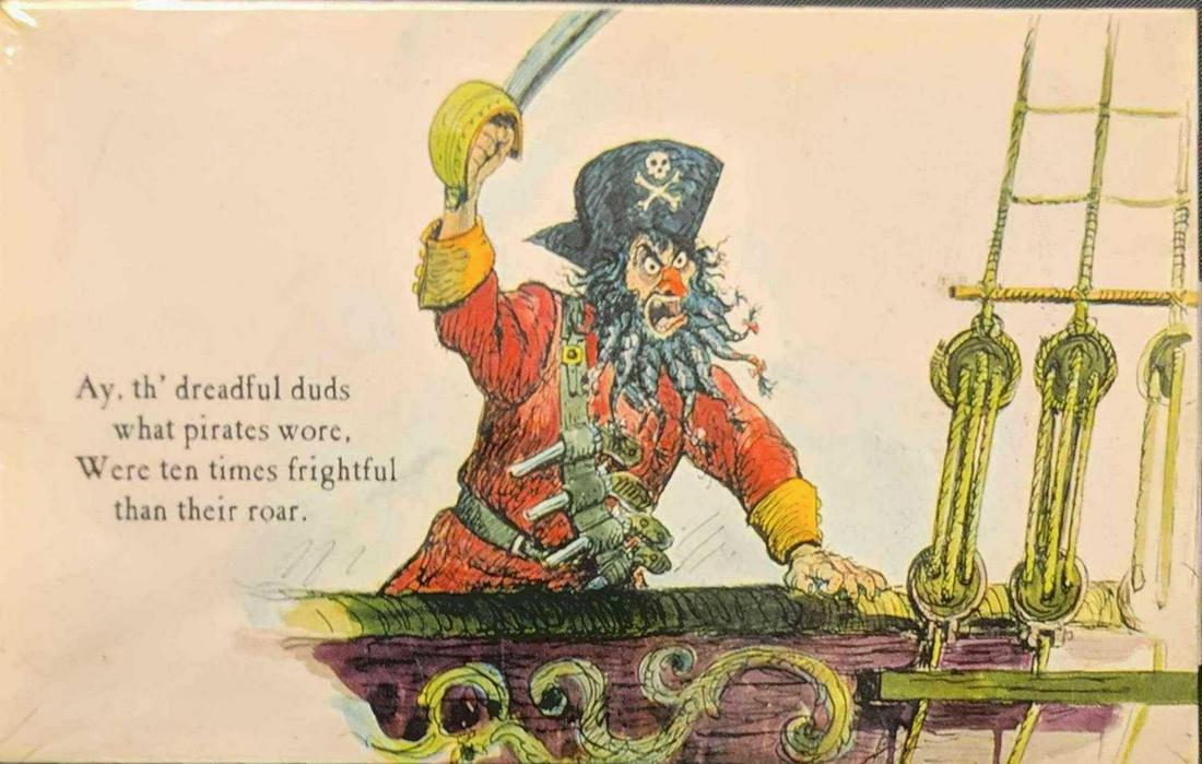 Marc Davis Pirates Of The Caribbean Postcards A: Marc Davis Pirates Of The Caribbean Postcards (set of 6, unopened). Condition is new. Originally sold at the 1993 Official Disneyana Convention. Artwork from 1966. Sealed in original plastic wrap with