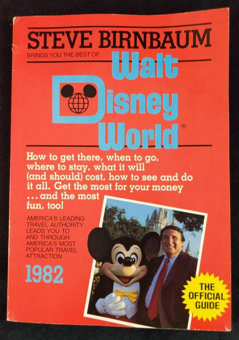 1981 Steve Birnbaum Walt Disney World Guidebook: Steve Birnbaum: Brings You The Best Of Walt Disney World - How to get there, when to go, where to stay, what it will (and should) cost, how to see and do it all. Get the most for your money and the mo