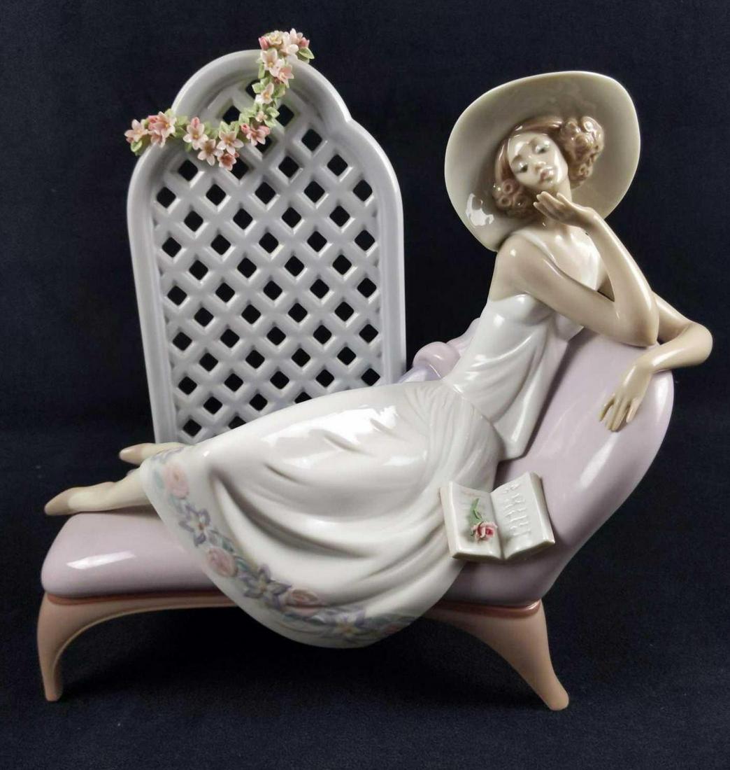 Sold Out Hand Signed Lladro Garden Of Dreams LE: Fish A Plenty Glossy 5172. This figure was created and released by Jose Puche in 1994 and retired in 1996. This one is a limited edition and is #3222 out of #4000. This is hand signed by the artists i