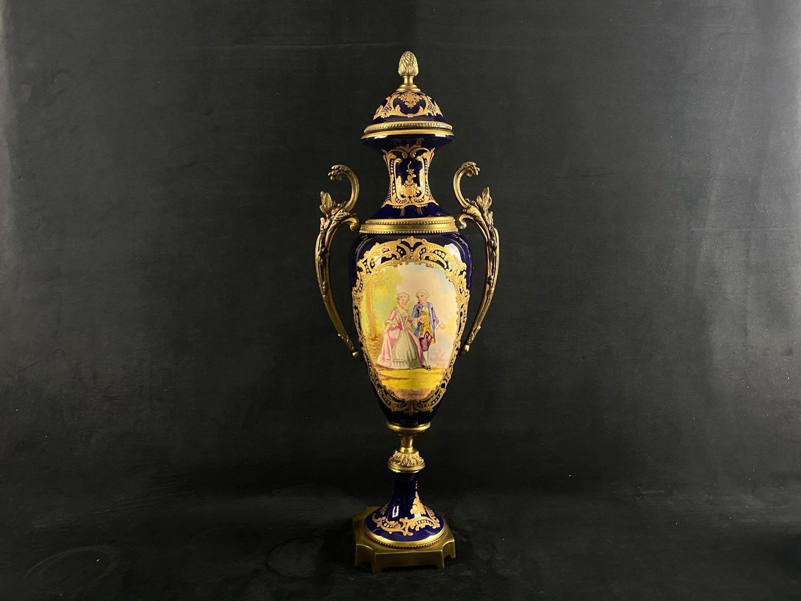 Vintage Hand Painted Porcelain Signed French Sevres (1 of 7)