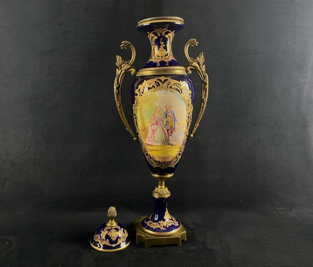 Vintage Hand Painted Porcelain Signed French Sevres (1 of 7)