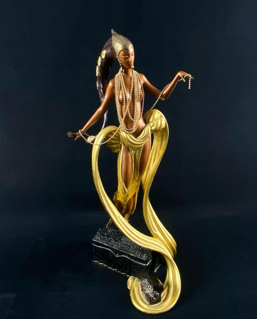 Original Signed Numbered 1 / L Erte Bronze Sculpture (1 of 20)