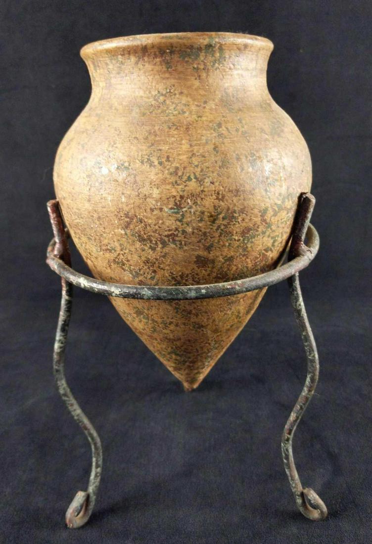 Vintage Style Cone Shaped Vase With Stand (1 of 6)