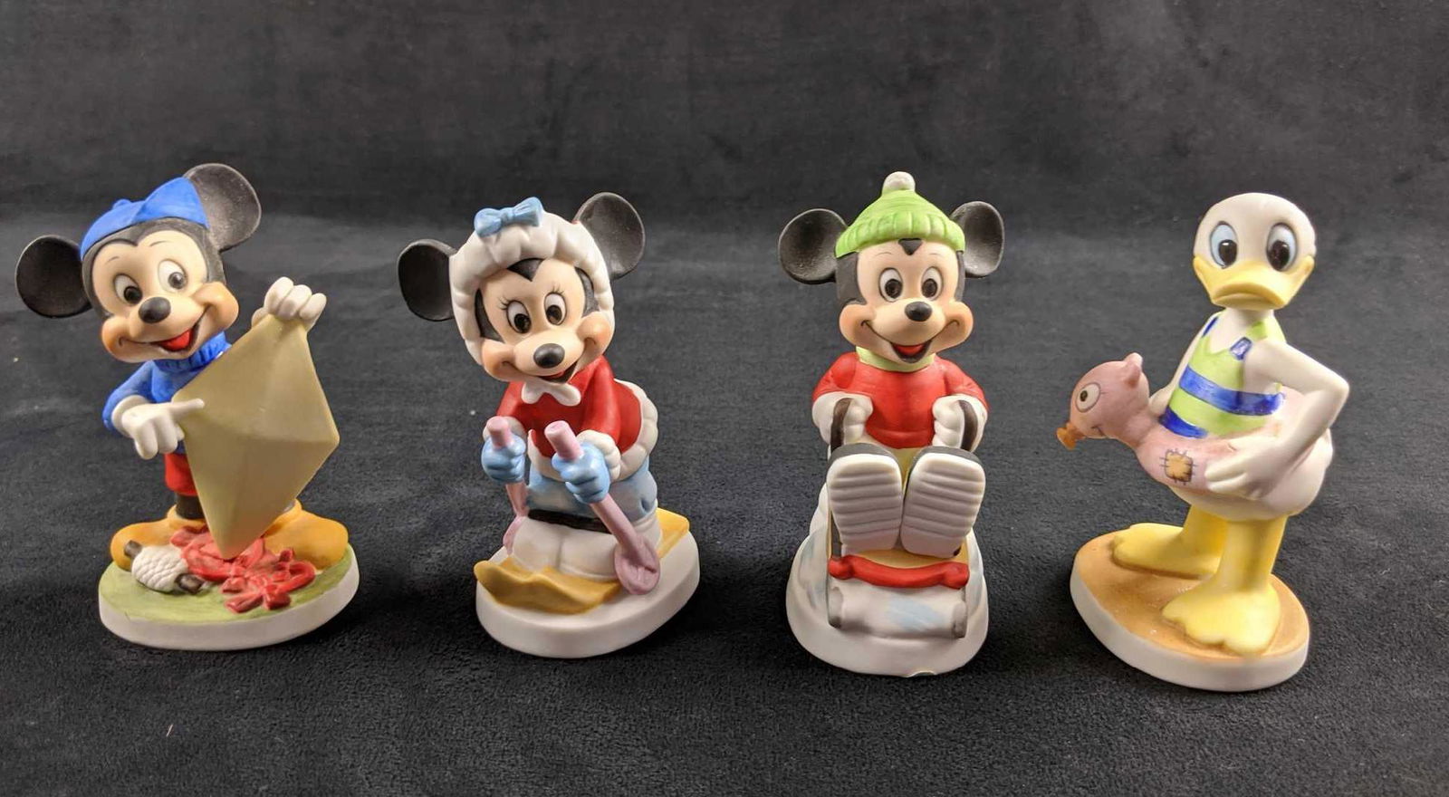 Vintage Disney Ceramic Figures Lot Of Four A (1 of 8)