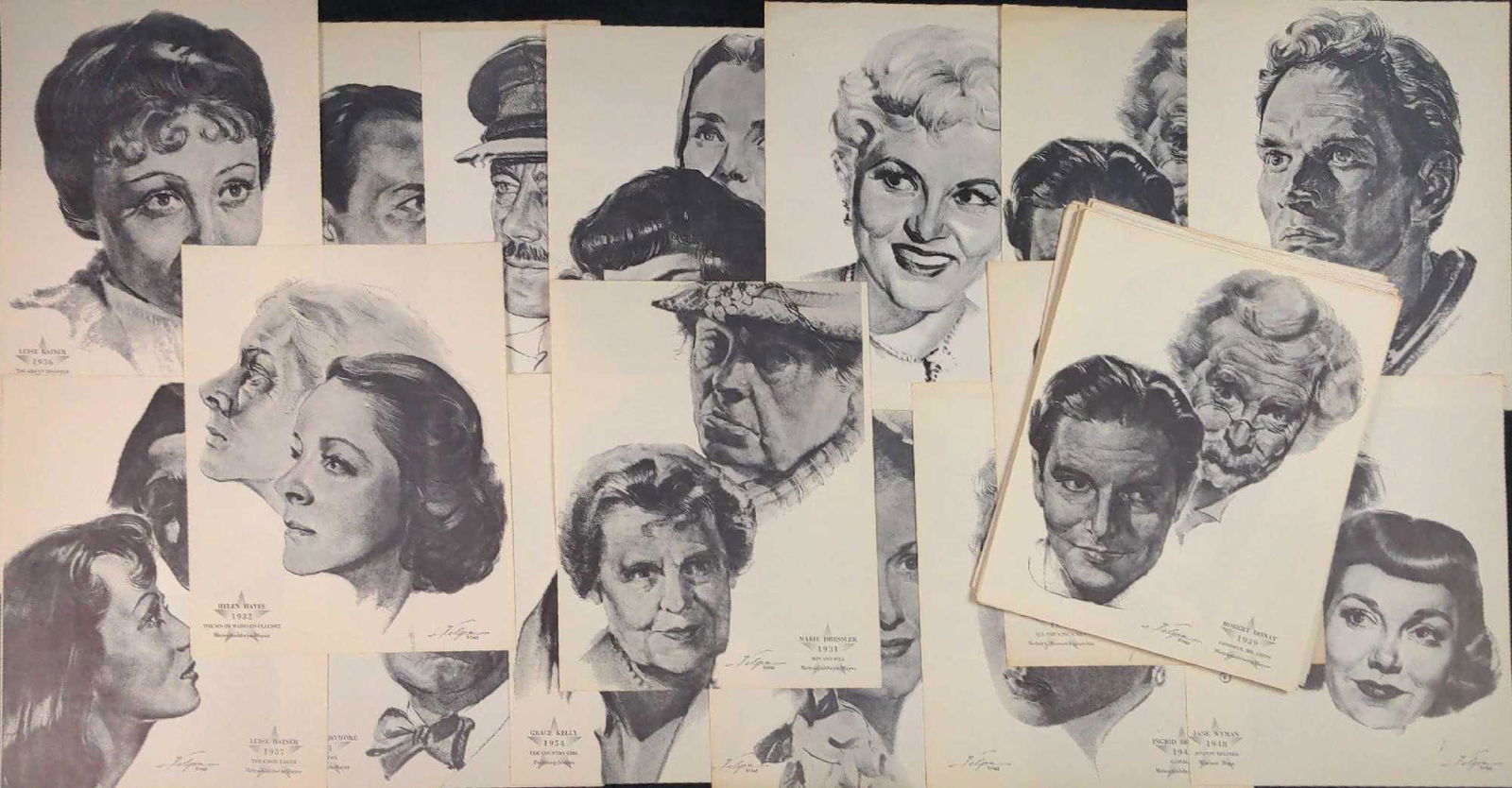 44 Nicholas Volpe Brown Derby Academy Award Portraits (1 of 7)