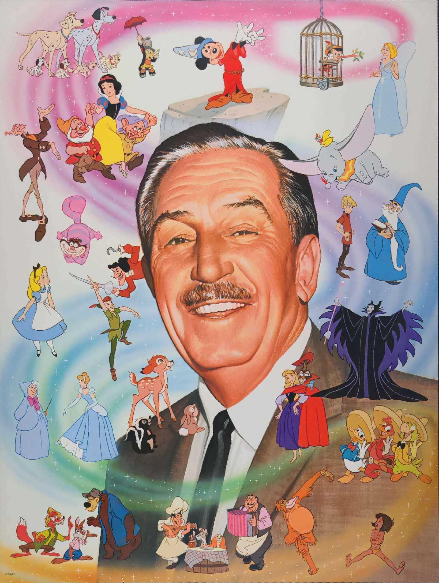 Walt Disney Poster Portrait Classic Characters B (1 of 6)