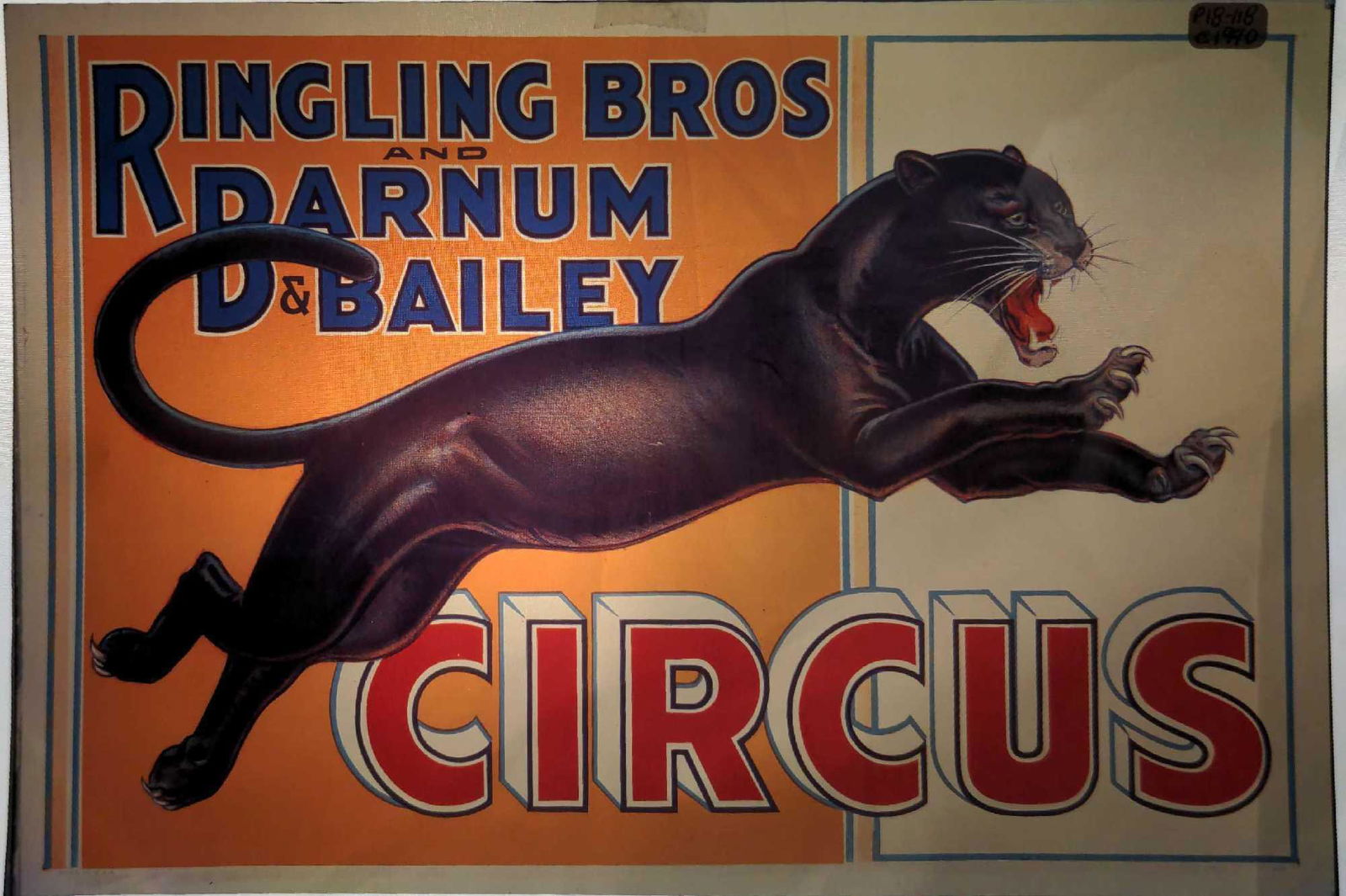 Ringling Brothers Barnum Circus Poster Transparency (1 of 3)