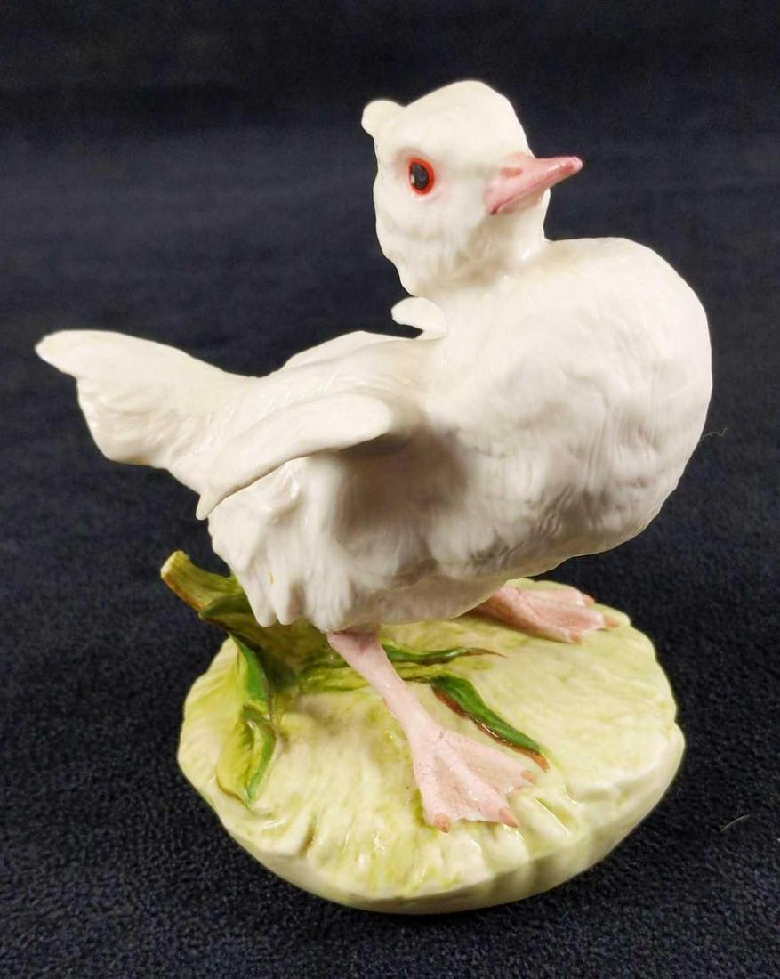 Cybis Duckling Baby Brother Porcelain Figurine: Cybis " Duckling Baby Brother" Duck Porcelain Figurine. Was released from 1962-1979. Figurine is approx 4" x 3" x 4". The baby duck is in good, vintage condition with the top of grass/plant tops missi