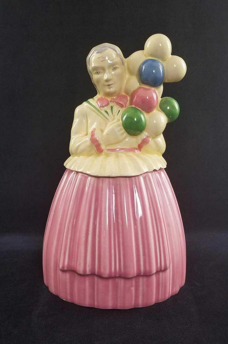 Pottery Guild Balloon Lady Cookie Jar (1 of 12)